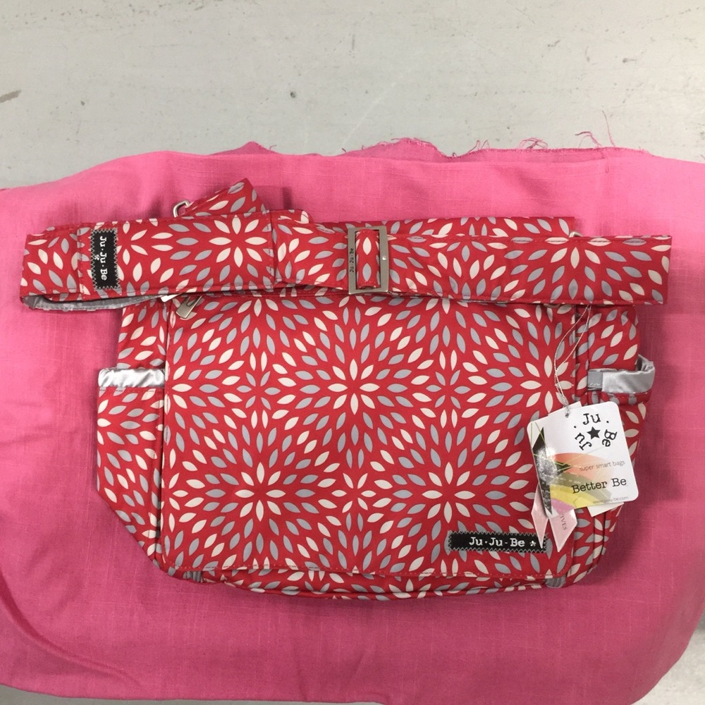 Better Be Messenger Diaper Bag - Scarlett Petals